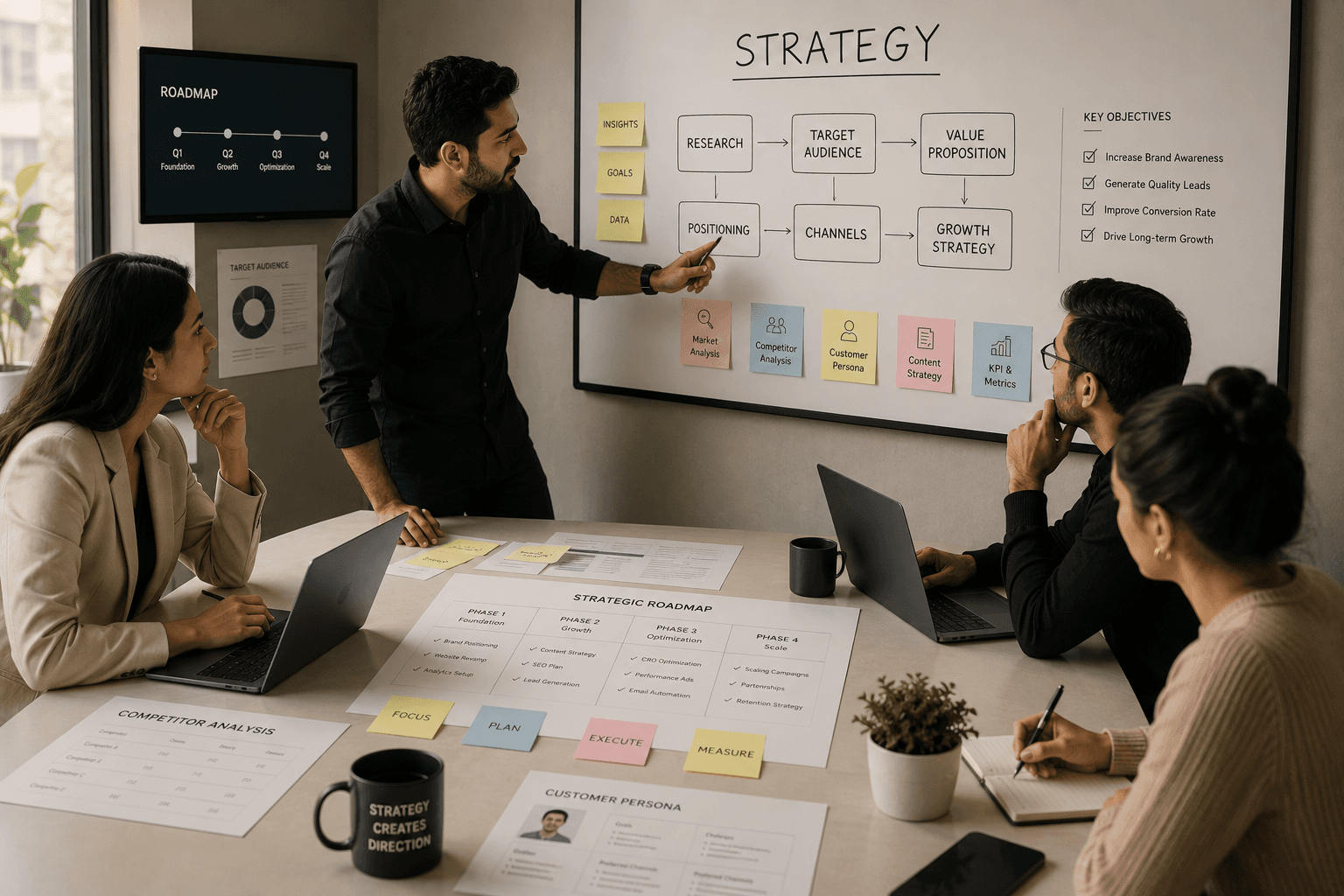 Strategy illustration